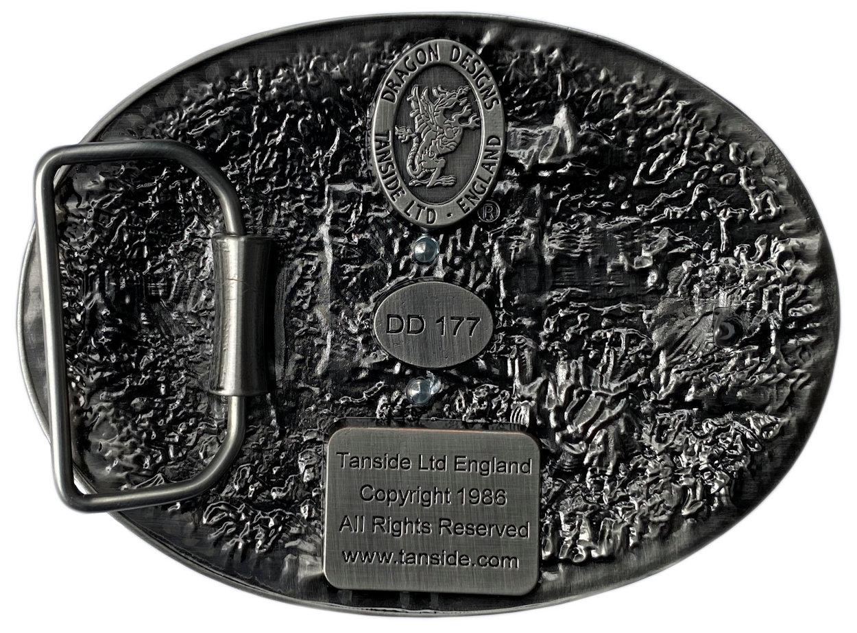 Rodeo Steer Belt Buckle